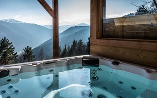 Outside Jacuzzi Spa
